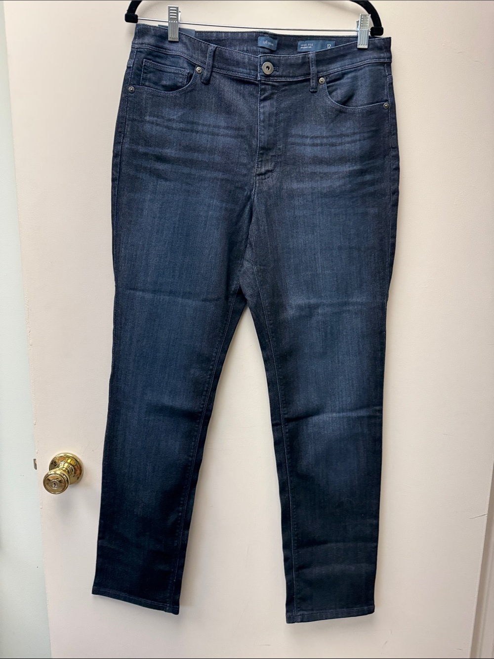 J. Jill Dark Indigo Straight Leg Jeans